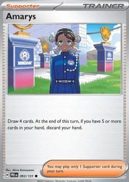 Amarys⁣ - Prismatic Evolutions⁣ (Common)⁣ [093] - El Duelista