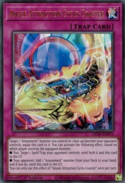Amaze Attraction Cyclo - Coaster - Lightning Overdrive (Ultra Rare) [LIOV - 071] - El Duelista