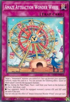 Amaze Attraction Wonder Wheel - Lightning Overdrive (Common) [LIOV - 072] - El Duelista