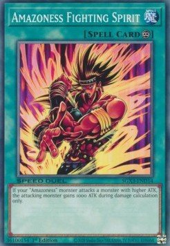 Amazoness Fighting Spirit⁣ - Speed Duel GX: Duelists of Shadows⁣ (Common)⁣ [D14] - El Duelista