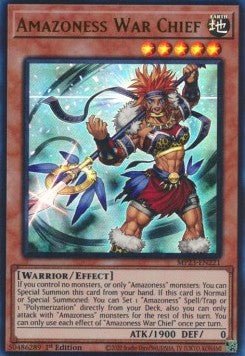Amazoness War Chief - 25th Anniversary Tin: Dueling Heroes Mega Pack (Ultra Rare) [MP23 - 221] - El Duelista