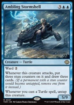 Ambling Stormshell⁣ - Tarkir: Dragonstorm⁣ (Rare)⁣ [37] - El Duelista