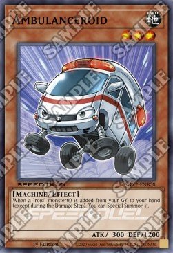 Ambulanceroid⁣ - Speed Duel GX: Midterm Paradox⁣ (Common)⁣ [B08] - El Duelista