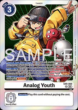 Analog Youth (EX9 - 069) (V.1)⁣ - Versus Monsters⁣ (Super Rare)⁣ [069] - El Duelista