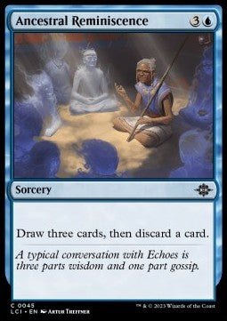 Ancestral Reminiscence⁣ - The Lost Caverns of Ixalan⁣ (Common)⁣ [45] - El Duelista