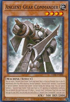 Ancient Gear Commander⁣ - Legacy of Destruction⁣ (Common)⁣ [008] - El Duelista