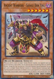 Ancient Warriors - Savage Don Ying - Dimension Force (Common) [DIFO - 024] - El Duelista