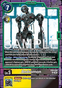 Andromon (EX9 - 030) (V.1)⁣ - Versus Monsters⁣ (Super Rare)⁣ [030] - El Duelista