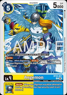 Angemon (BT23 - 027) - Hackers' Slumber (Common) [BT - 23 - 027] - El Duelista