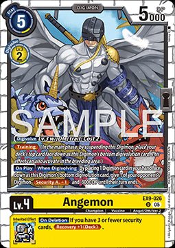 Angemon (EX9 - 026) (V.1)⁣ - Versus Monsters⁣ (Uncommon)⁣ [026] - El Duelista
