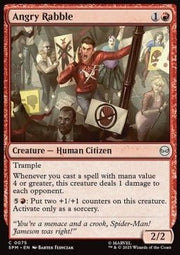 Angry Rabble - Magic: The Gathering | Marvel's Spider - Man (Common) [SPM - 75] - El Duelista