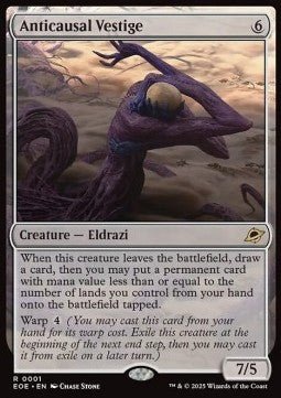 Anticausal Vestige⁣ - Edge of Eternities⁣ (Rare)⁣ [1] - El Duelista