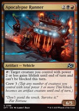Apocalypse Runner⁣ - Aetherdrift⁣ (Uncommon)⁣ [188] - El Duelista