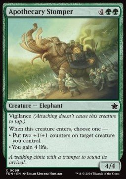 Apothecary Stomper⁣ - Magic: The Gathering Foundations⁣ (Common)⁣ [99] - El Duelista