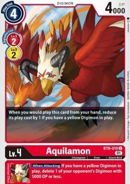 Aquilamon (BT8 - 010)⁣ - New Awakening⁣ (Common)⁣ [010] - El Duelista
