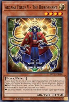 Arcana Force V - The Hierophant⁣ - Supreme Darkness⁣ (Common)⁣ [004] - El Duelista