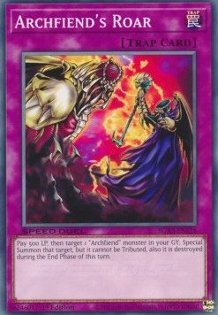Archfiend's Roar⁣ - Speed Duel GX: Duelists of Shadows⁣ (Common)⁣ [E18] - El Duelista