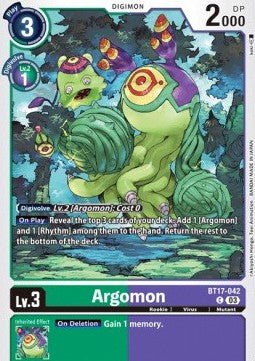 Argomon (BT17 - 042)⁣ - Secret Crisis⁣ (Common)⁣ [042] - El Duelista