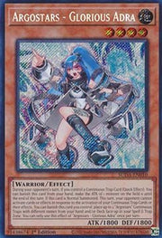 Argostars - Glorious Adra (V.1 - Secret Rare) - Supreme Darkness (Secret Rare) [SUDA - 010] - El Duelista
