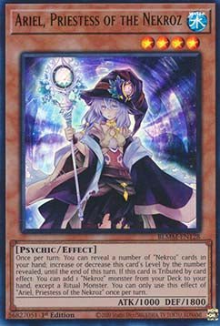Ariel, Priestess of the Nekroz⁣ - Battles of Legend: Monster Mayhem⁣ (Ultra Rare)⁣ [128] - El Duelista