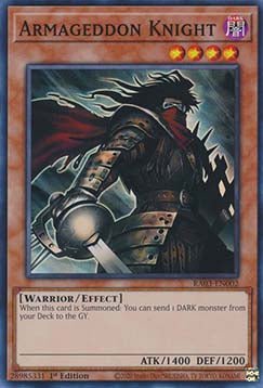 Armageddon Knight (V.1 - Super Rare)⁣ - Quarter Century Bonanza⁣ (Super Rare)⁣ [002] - El Duelista