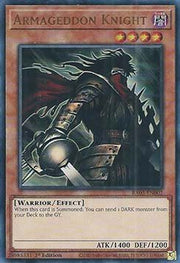 Armageddon Knight (V.2 - Ultra Rare)⁣ - Quarter Century Bonanza⁣ (Ultra Rare)⁣ [002] - El Duelista