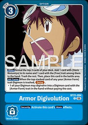 Armor Digivolution (BT21 - 094)⁣ - World Convergence⁣ (Common)⁣ [094] - El Duelista