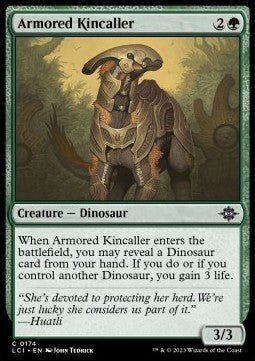 Armored Kincaller⁣ - The Lost Caverns of Ixalan⁣ (Common)⁣ [174] - El Duelista