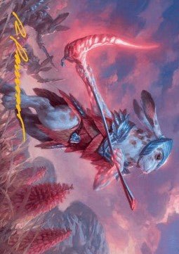 Art Series: Baylen, the Haymaker (V.2)⁣ - Bloomburrow: Extras⁣ (Tip Card)⁣ [A25] - El Duelista
