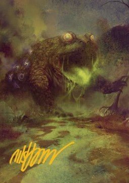 Art Series: The Gitrog Monster (V.2)⁣ - Bloomburrow: Extras⁣ (Tip Card)⁣ [A52] - El Duelista