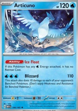 Articuno⁣ - 151⁣ (Rare)⁣ [144] - El Duelista
