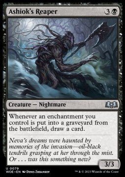 Ashiok's Reaper⁣ - Wilds of Eldraine⁣ (Uncommon)⁣ [79] - El Duelista
