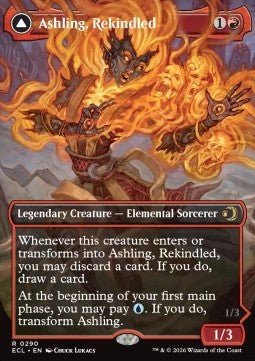 Ashling, Rekindled // Ashling, Rimebound - Lorwyn Eclipsed: Extras (Rare) [XECL - 290] - El Duelista