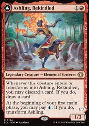 Ashling, Rekindled // Ashling, Rimebound - Lorwyn Eclipsed (Rare) [ECL - 124] - El Duelista