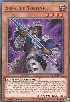 Assault Sentinel - Dark Neostorm (Common) [DANE - 011] - El Duelista