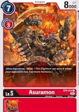 Asuramon (BT6 - 014)⁣ - Double Diamond⁣ (Common)⁣ [BT6 - 014] - El Duelista
