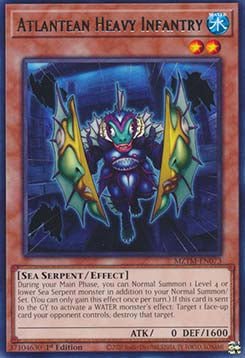 Atlantean Heavy Infantry (V.1 - Rare) - Maze of the Master (Rare) [MZTM - 073] - El Duelista