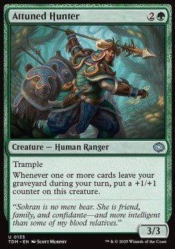 Attuned Hunter⁣ - Tarkir: Dragonstorm⁣ (Uncommon)⁣ [135] - El Duelista