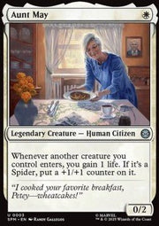 Aunt May - Magic: The Gathering | Marvel's Spider - Man (Uncommon) [SPM - 3] - El Duelista