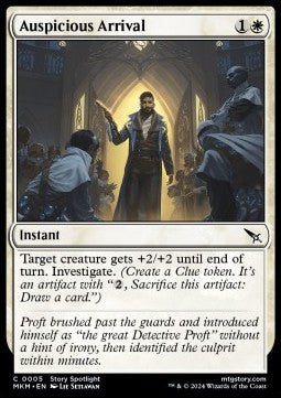 Auspicious Arrival⁣ - Murders at Karlov Manor⁣ (Common)⁣ [5] - El Duelista