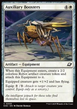Auxiliary Boosters⁣ - Edge of Eternities⁣ (Common)⁣ [5] - El Duelista