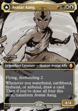 Avatar Aang // Aang, Master of Elements (V.1) - Magic: The Gathering | Avatar: The Last Airbender: Extras (Mythic) [XTLA - 308] - El Duelista