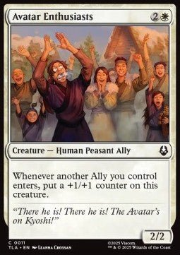 Avatar Enthusiasts - Magic: The Gathering | Avatar: The Last Airbender (Common) [TLA - 11] - El Duelista