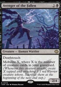 Avenger of the Fallen⁣ - Tarkir: Dragonstorm⁣ (Rare)⁣ [73] - El Duelista