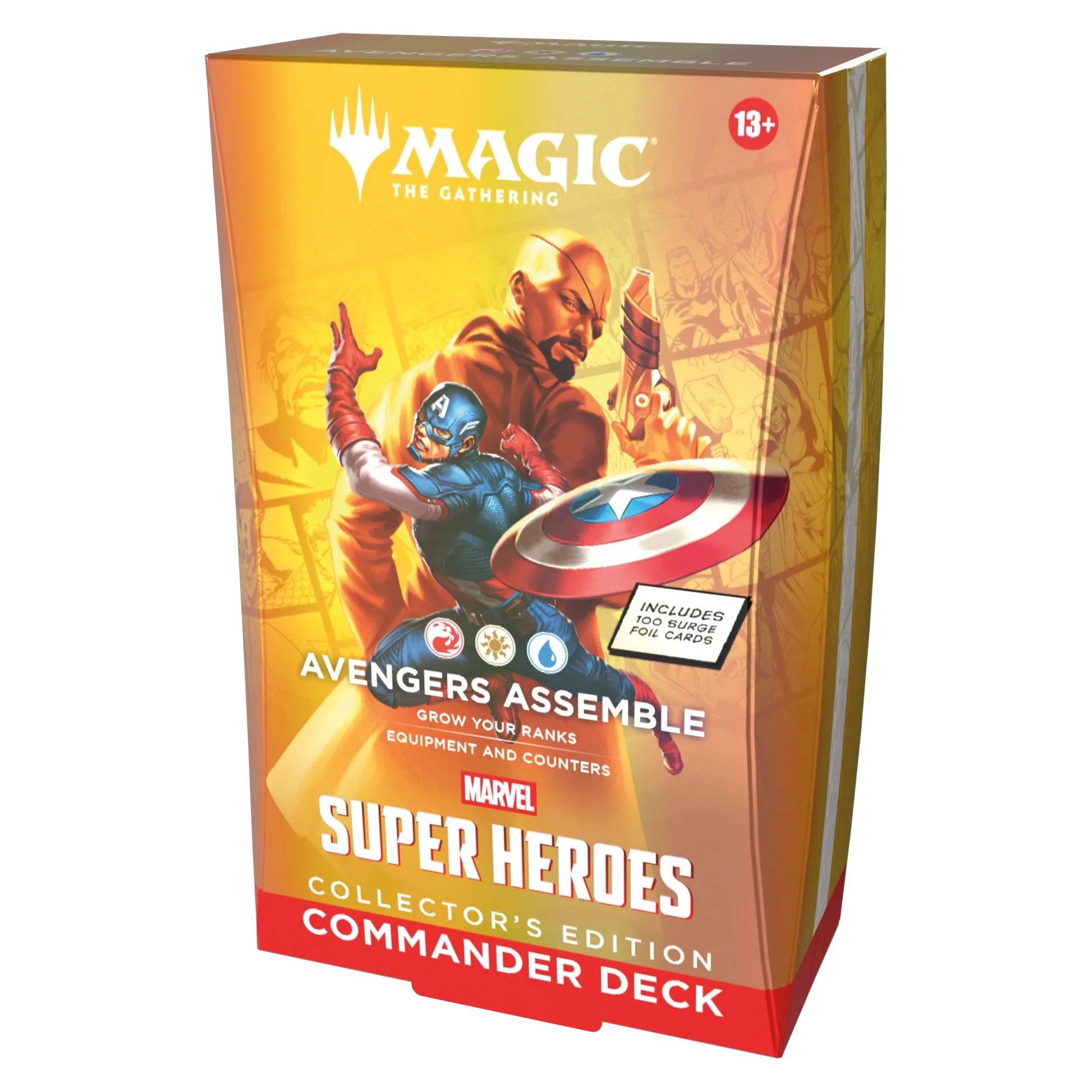 Magic: The Gathering | Marvel Super Heroes: Avengers Assemble Commander Deck Collector's Edition en inglés