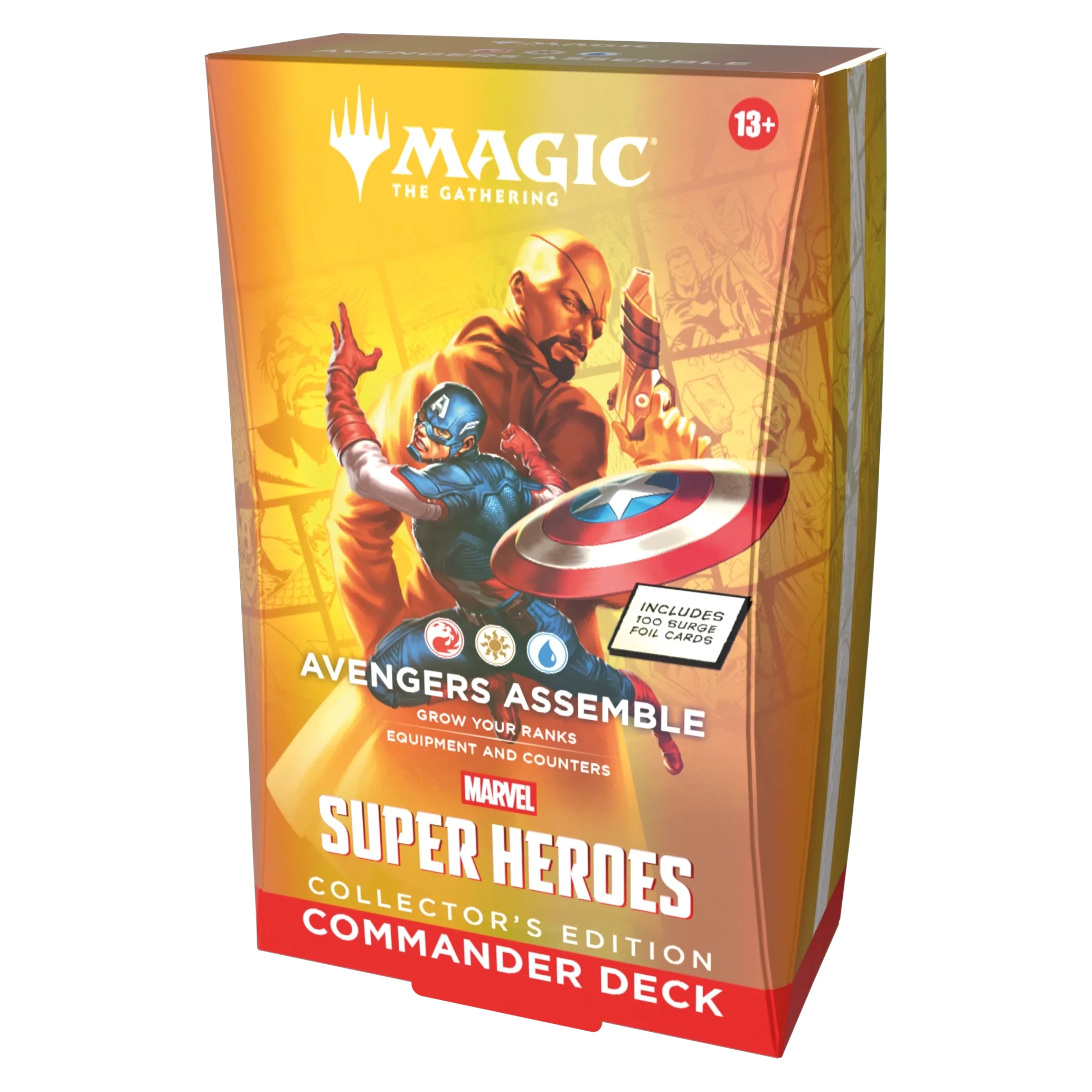 Magic: The Gathering | Marvel Super Heroes: Avengers Assemble Commander Deck Collector's Edition en inglés