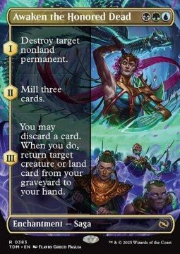 Awaken the Honored Dead⁣ - Tarkir: Dragonstorm: Extras⁣ (Rare)⁣ [383] - El Duelista