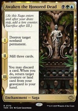 Awaken the Honored Dead⁣ - Tarkir: Dragonstorm⁣ (Rare)⁣ [170] - El Duelista