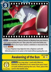 Awakening of the Sun (BT17 - 099)⁣ - Secret Crisis⁣ (Uncommon)⁣ [099] - El Duelista