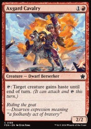 Axgard Cavalry⁣ - Magic: The Gathering Foundations⁣ (Common)⁣ [189] - El Duelista